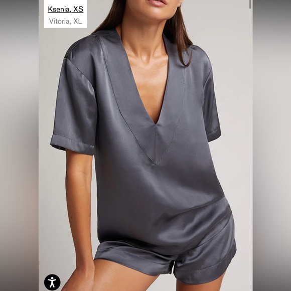 Negative Underwear Intimates & Sleepwear Negative Eclipse Silk Deep